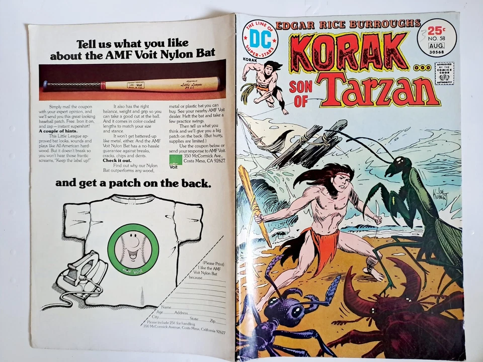 DC KORAK, SON OF TARZAN (1972) N°58. CAVE OF DARKNESS - Photo 1/1