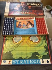 Vintage 1975 Stratego Board Game COMPLETE pieces Made In USA HTF #AA