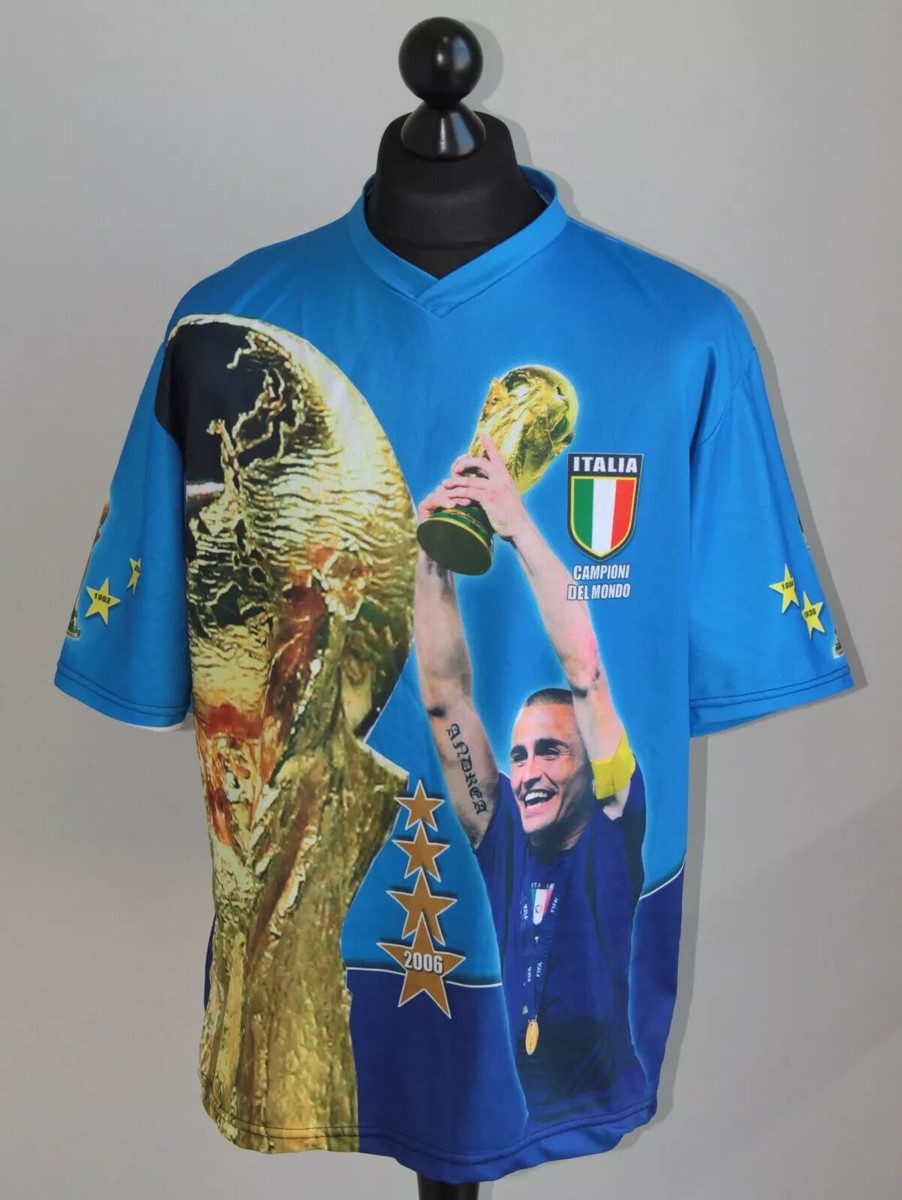 Vintage Italy national team football shirt World Cup 2006 Size XL
