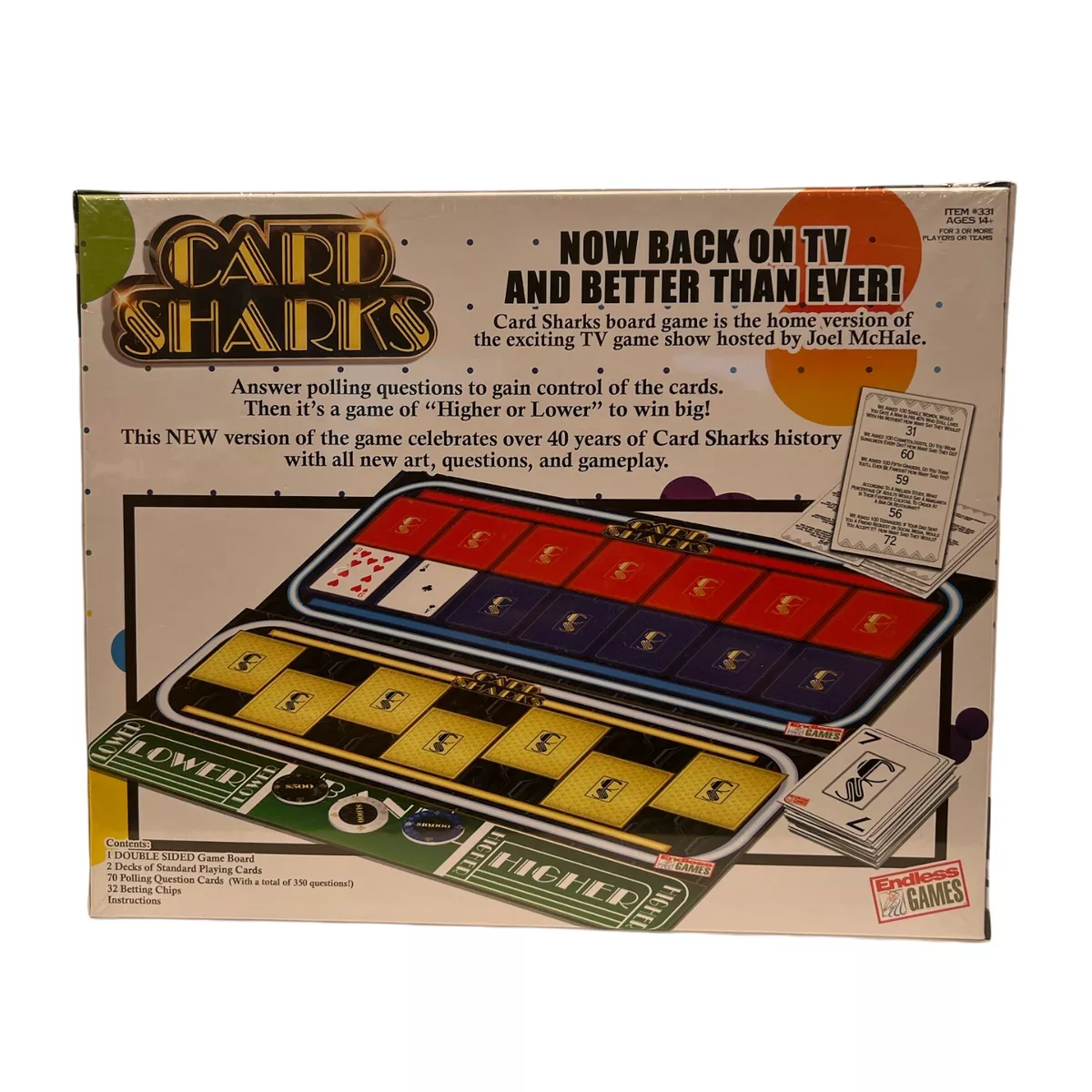 Endless Games Card Shark Game The official Board Game of Cards