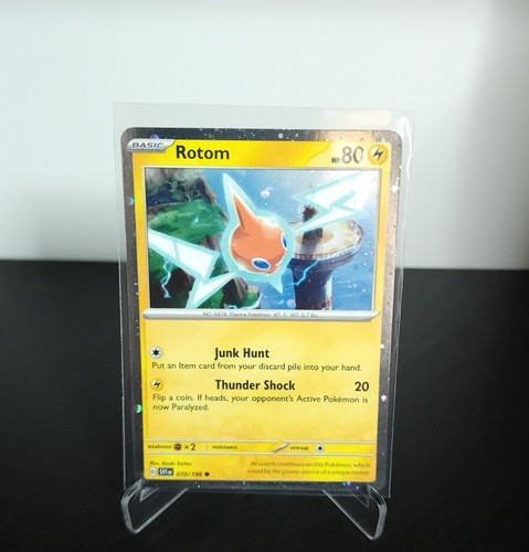 Pokemon TCG Rotom Scarlet & Violet Base Set 070/198 Cosmos Holo Promo NM/M
