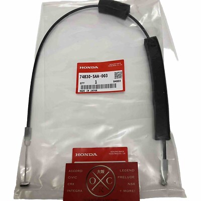 Genuine OEM 2007-2008 Honda Fit Tailgate Trunk Open Release Cable