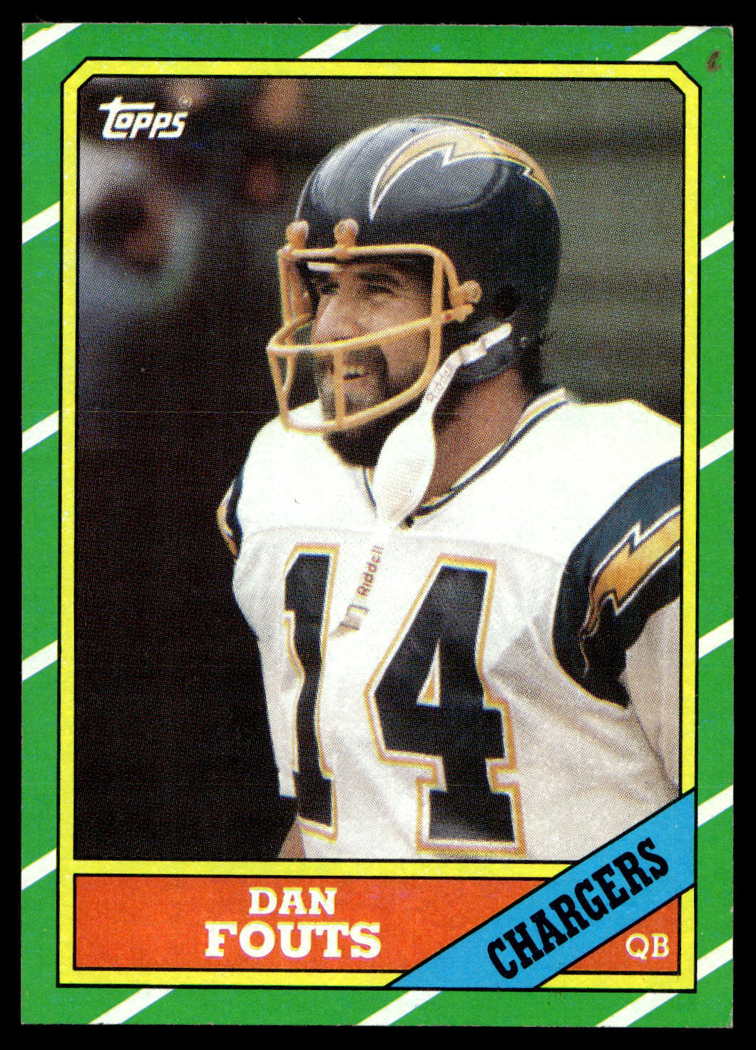 1986 Topps - #231 Dan Fouts EX