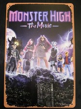Monster High The Movie Retro Metal Wall Decor