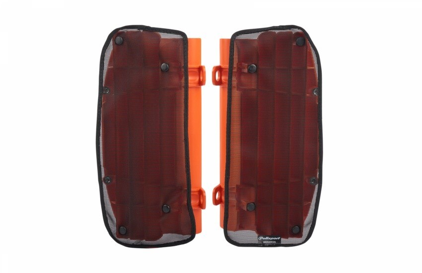 Filet de protection radiateur noir pour rouler en motocross Suzuki RMZ 250