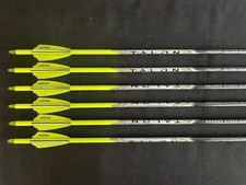 Black Eagle Talon .300 .001 Yellow Fletched 2.5" Fusion Vanes Super Sorted NEW