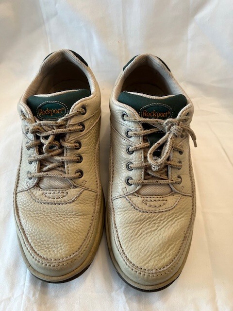 Rockport Men's Pro Walker Shoes Sz Wide MWT14 Leather Beige