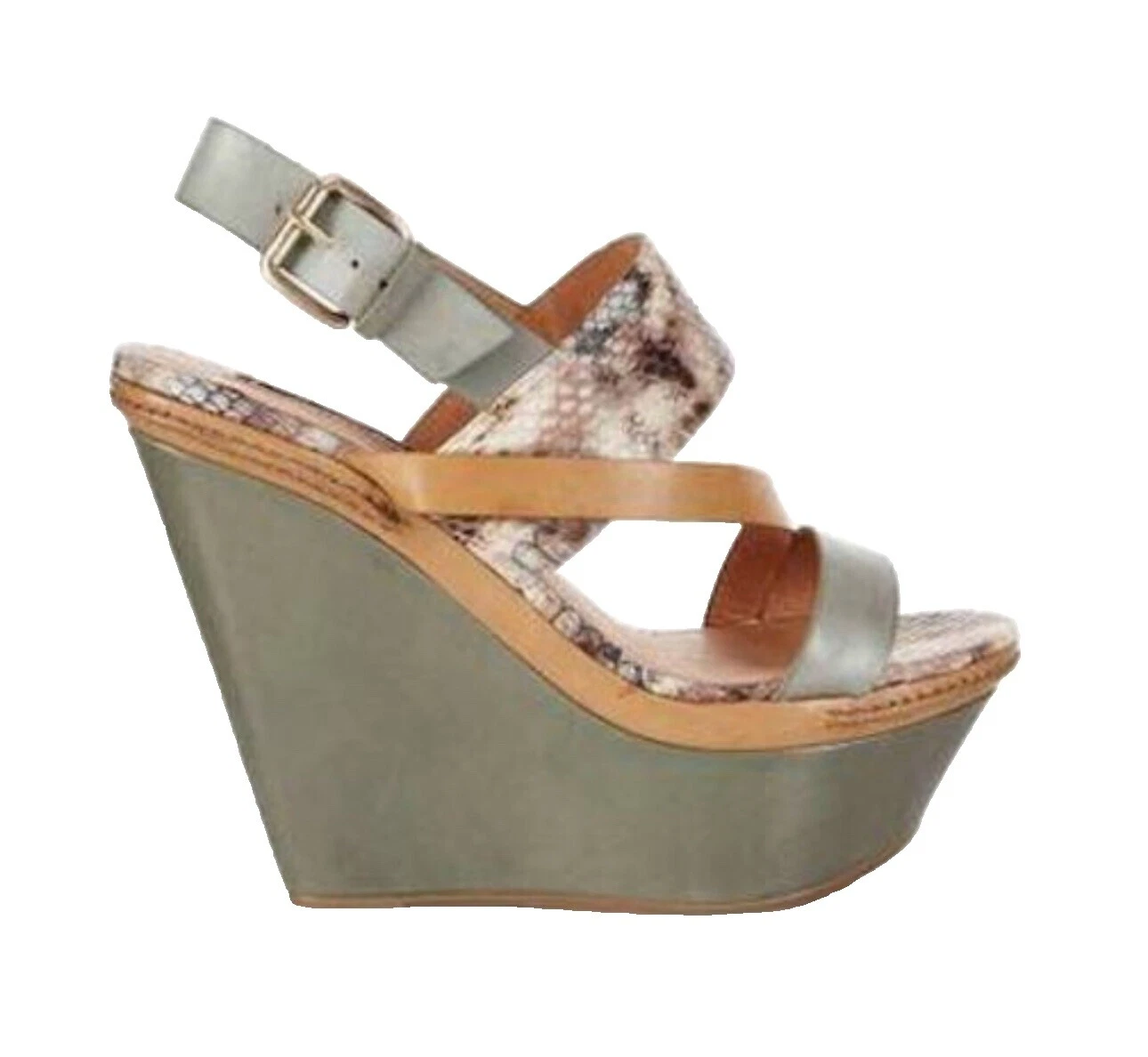 Cuña moderna vintage para mujer