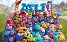 New Monsters University Birthday Party Supplies Tableware & Balloons Decorations
