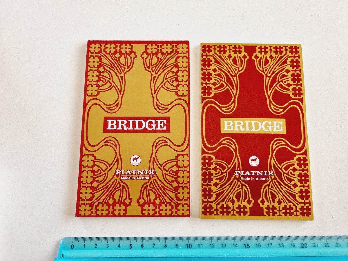 Piccadilly BRIDGE-SET ピカデリーPIATNIKカードゲーム Playing Cards Piccadilly Piatnik Bridge-Set Poker Original