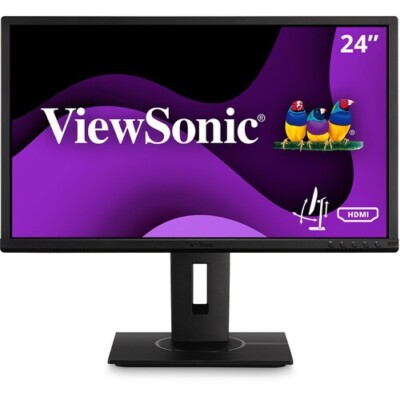 ViewSonic VG2440 24 Inch IPS 1080p Ergonomic Monitor with HDMI - Open Box
