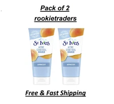 St. Ives Acne Control Apricot Face Scrub, 6 oz  (PACK OF 2).