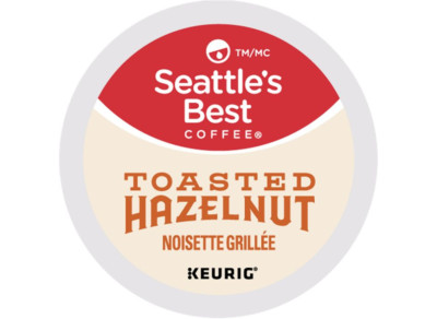Seattle's Best Toasted Hazelnut Coffee 18 to 120 Keurig K cups Pick Any Size 
