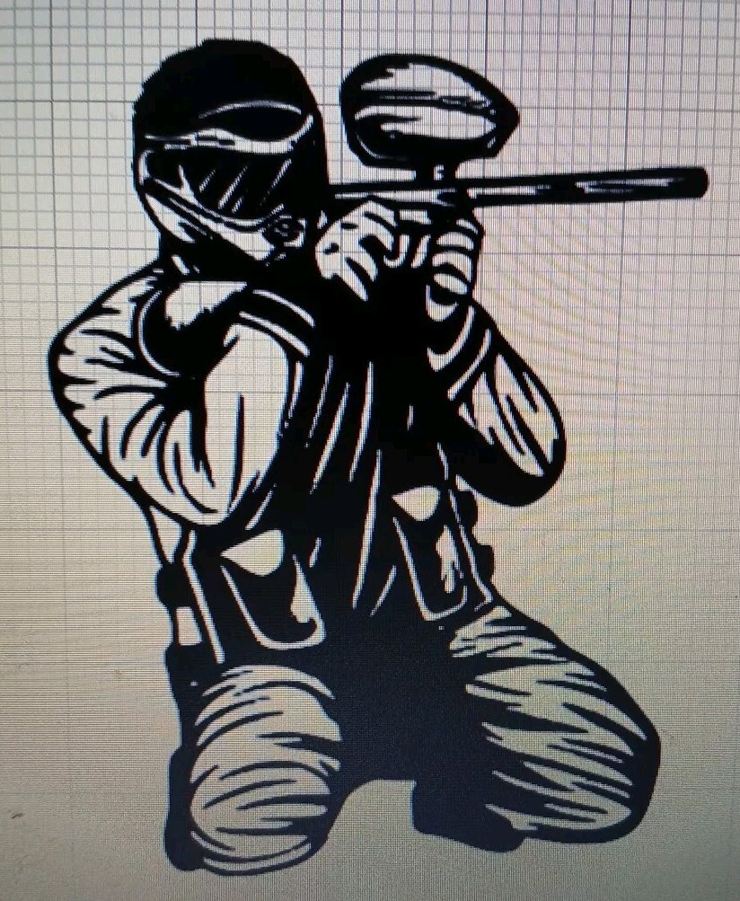 Paintball Decal