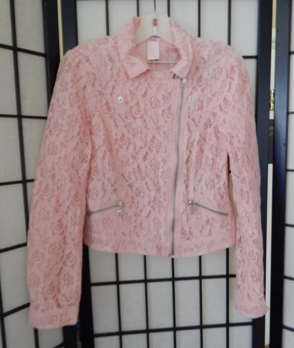 Blush lace deals jacket