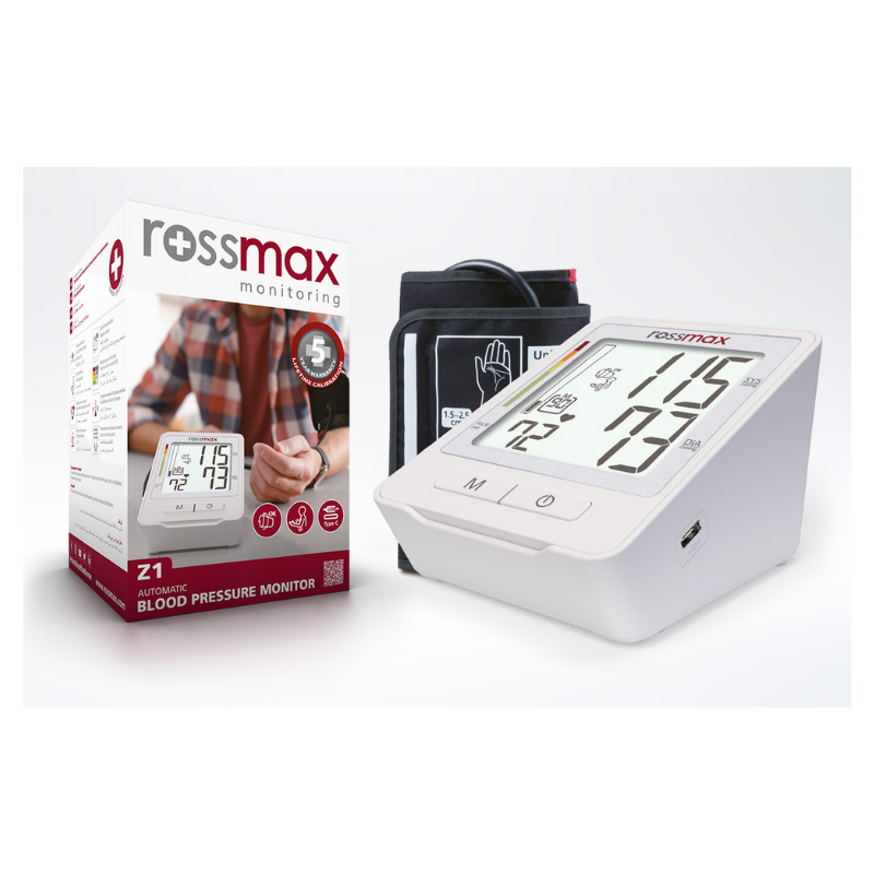 Rossmax monitoring Z1 Automatic Blood Pressure Monitor eBay