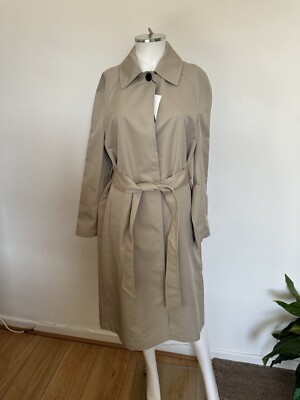 Zara ZW COLLECTION TRENCH COAT WITH BELT UK