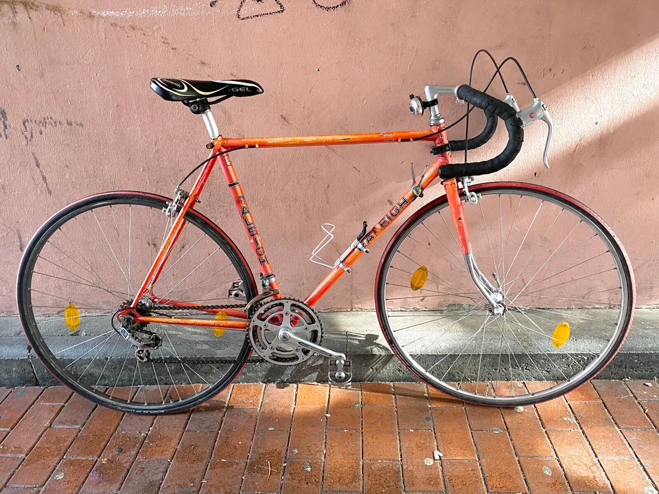 Raleigh Vintage Rennrad Sirocco 1970er Fahrrad -  26 Zoll - Orange - Bild 3 von 4