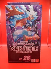One Piece TCG Purple Black Monkey D. Luffy Starter Deck ST-26 English