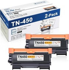 TN450 Toner Replacement for Brother Black MFC-7860dw 7240 IntelliFax 2840 2940