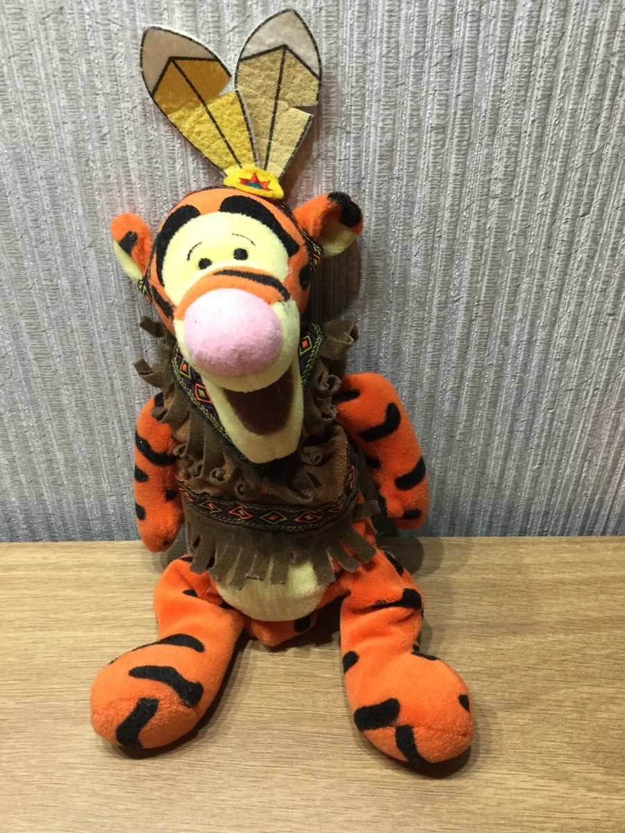 Disney Winnie The Pooh Tigger Plush Soft Toy 9 Inch Indian Outfit