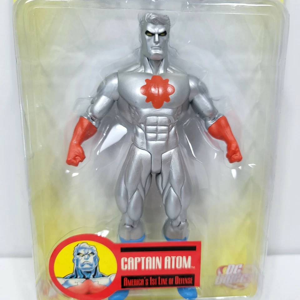 Captain Atom DC Direct Superman Batman Public Enemies 6.5" Action Figure 2005 - Image 2 of 4