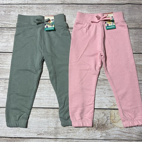 Garanimals Baby Girl Clothes Size 2T. NWT! 3 Long Sleeve Tees And Sweatpants. - Picture 2 of 8