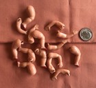 Vintage Lot Miniature Plastic Dolls Italy Kitchen Food Dishes Ginny Bucket Etc — photo 7