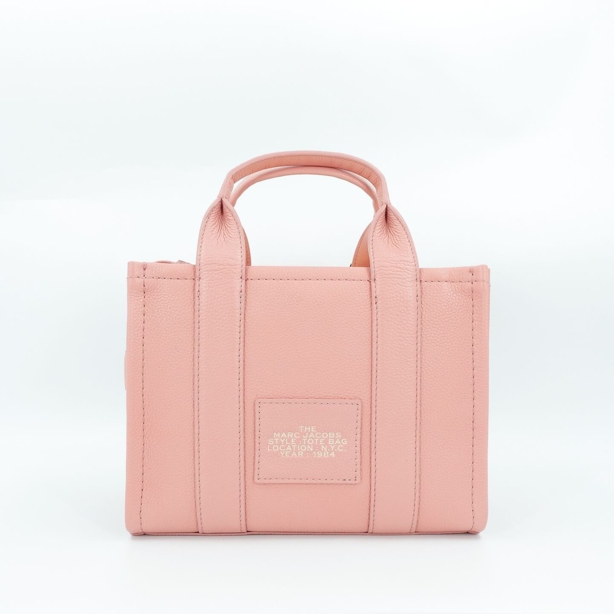 Marc Jacobs Women's The Leather Tote Bag Mini Pink OS | eBay