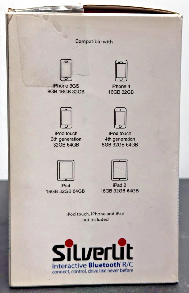 SilverLit Interactive Bluetooth R/C Enzo Ferrari Red - New - Image 4 of 4