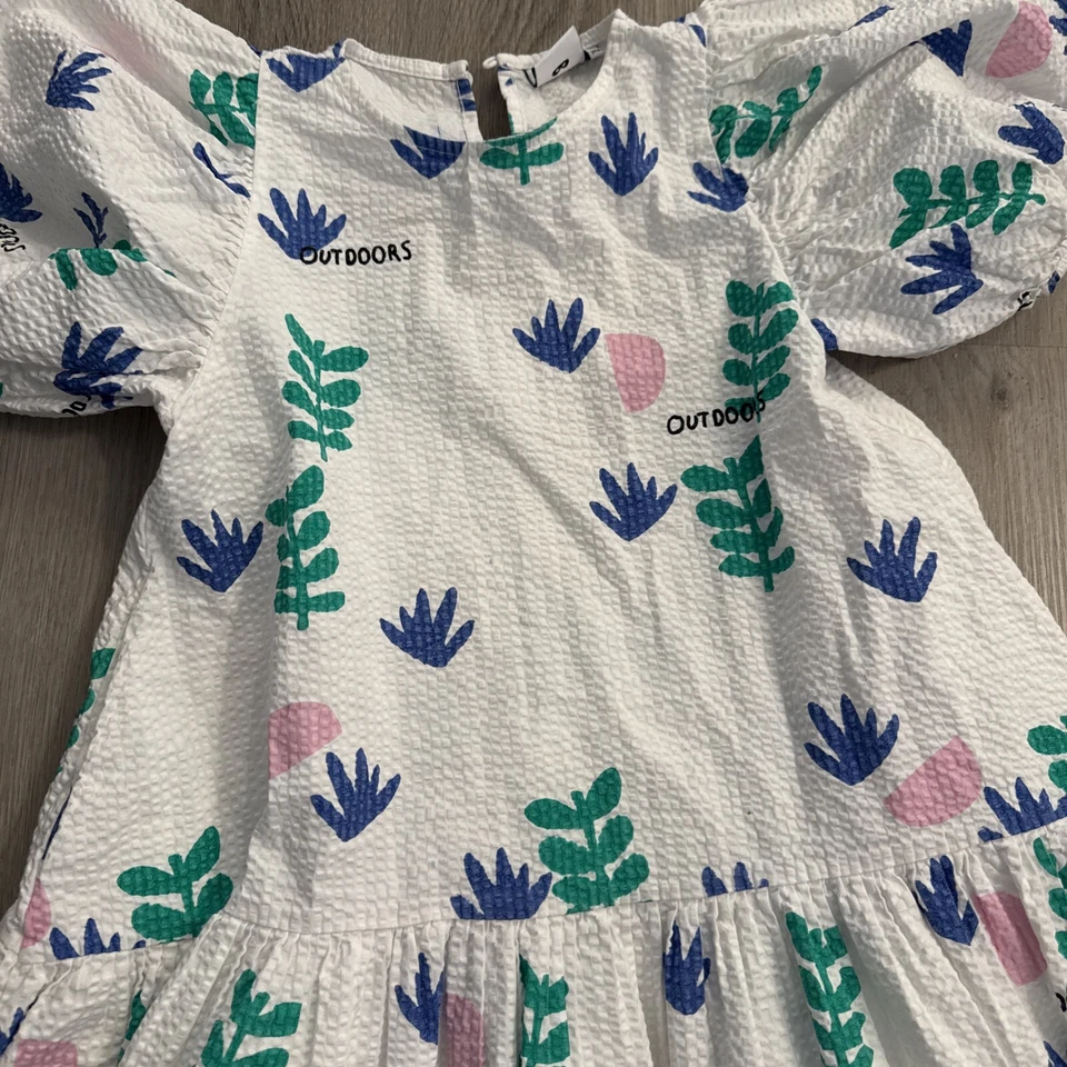 VESTIDO JOSIE MANGA VOLUMINOSA CULTIVADO EN CASA NATURAL DE BEAU LOVES 8/9 Foto 4 de 4