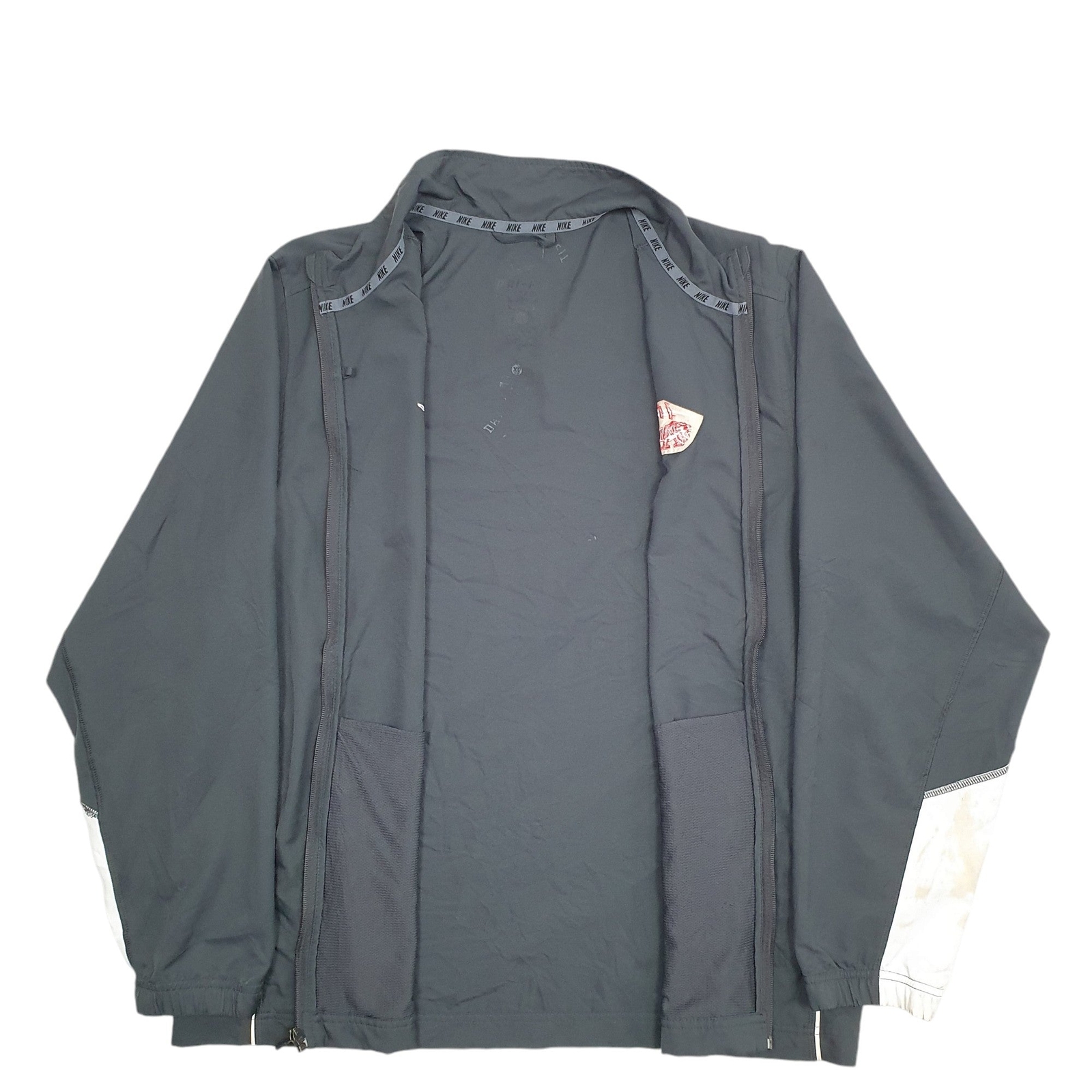 NIKE Full Zip Polyester Jumper Sweatshirt Mens L image 2