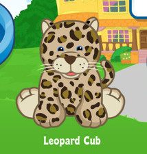 Webkinz Leopard Cub Virtual PET Adoption Code Only Messaged Webkinz Leopard Cub 