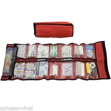 A Plus Survival Signature Series First Aid Roll Kit for EMS CERT Fire Responders
