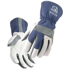 Revco T50 Men's Tigster Flame Resistant Welding Gloves Blue/White Medium