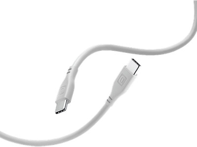 CELLULAR LINE Softtouch USB-C auf USB-C, Ladekabel, 1,2 m, Grau