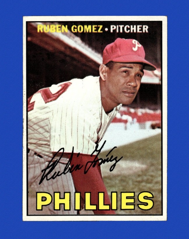 1967 Topps Set-Break #427 Ruben Gomez EX-EXMINT *GMCARDS*