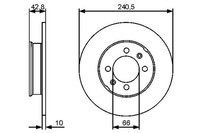 2X Bremsscheibe Hinten Bosch 0 986 479 478 FÜR MG Bremsscheiben Scheibenbremse