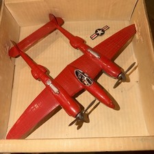 Vintage Hubley P-38 Mighty Metal Toy 881 New In Open Box RARE