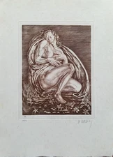 Marc Dautry - Acquaforte originale del 1975, numerata e firmata