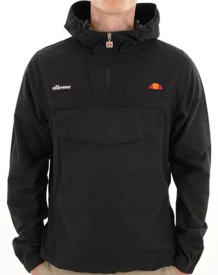 Ellesse Mont Canvas Overhead Jacket Black