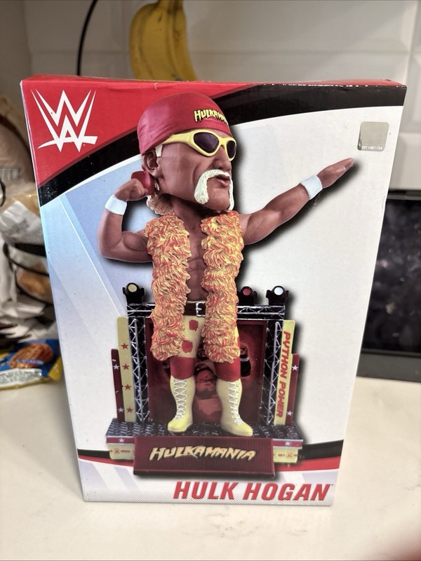 Hulk Hogan Foco Bobblehead Hulkmania WWE Hard To Find