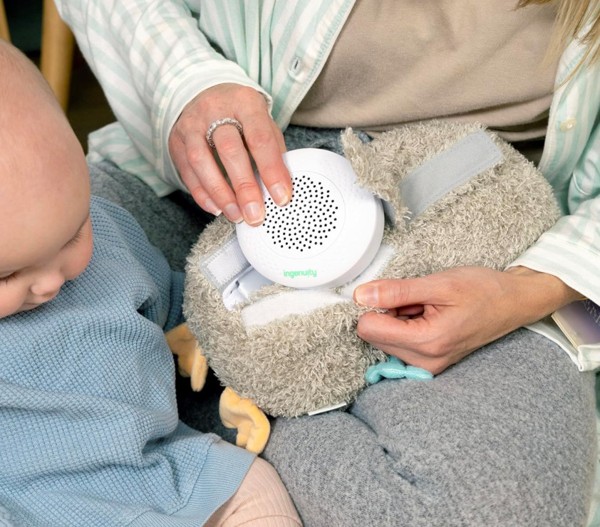Ingenuity PLUSH soothing Toy snuggle Sounds NALLY NEW bluetooth owl 0+ baby