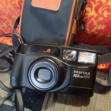 Pentax IQZoom 900 35mm Film Camera With Autofocus  Case UNtested