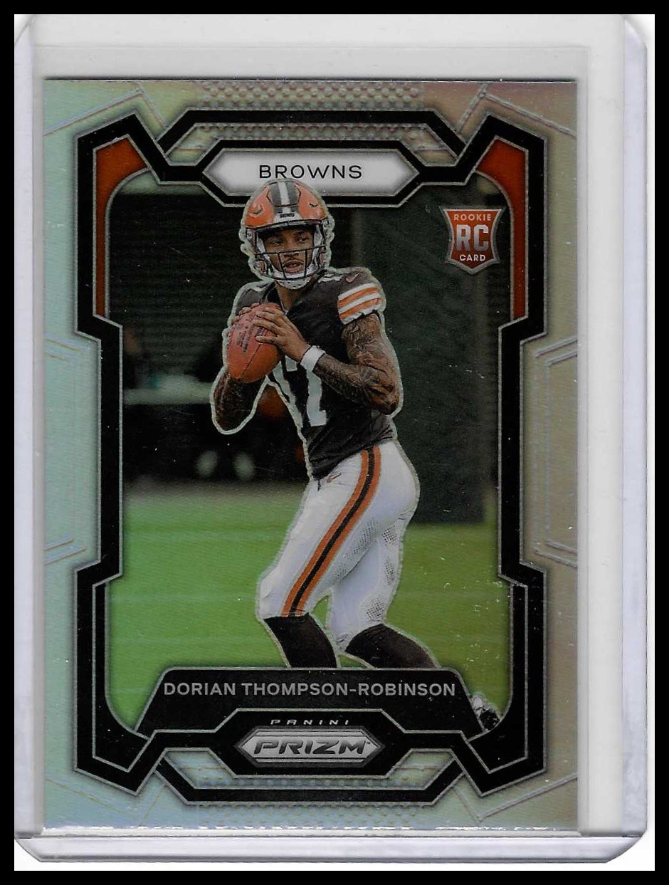 2023 Panini Prizm #322 Dorian Thompson-Robinson Silver