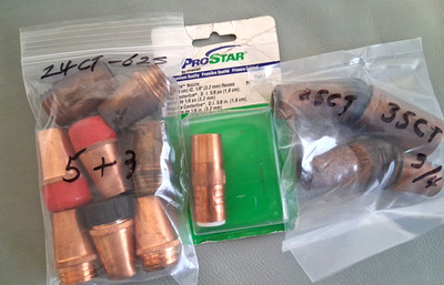 (LOT of 13 pcs)  ws  TWECO 24CT62S, 25ct,35ct,mix  NOZZLE LOT