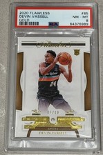 2020-21 Flawless Devin Vassell GOLD Diamond 1/10 RC San Antonio Spurs Rookie