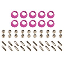 Plasmaschneider Verschlei&szlig;teile Set 50-tlg AG-60 1,0mm Plasmabrenner Ersatzteile