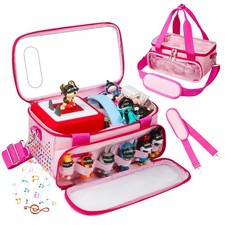 Carrying Case Compatible with Toniebox Starter Set with Audio Play Side, Port...