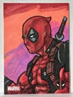 2025 Topps Chrome Deadpool Topps DEADPOOL SKETCH! Roberto Ariel Mamani 1/1